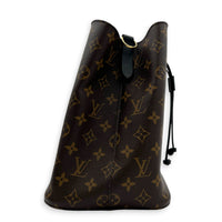 NeoNoe Bucket Bag MM Brown in Monogram Coated Canvas