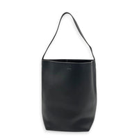 Park N/S Large Black Tote Bag in Calfskin