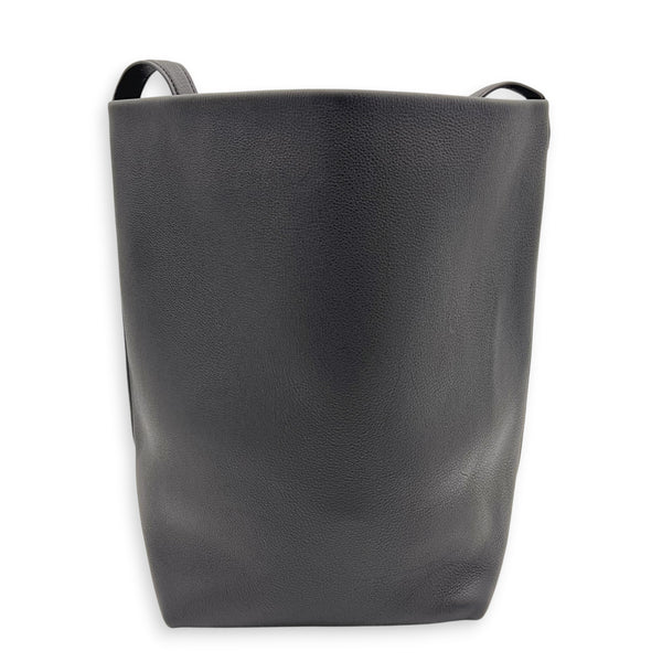 Park N/S Large Black Tote Bag in Calfskin