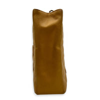 PST Beige Tote Bag in Caviar Leather, Gold hardware