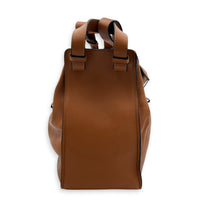 Hammock Large Brown Shoulder Bag in Calfskin, Silver hardware