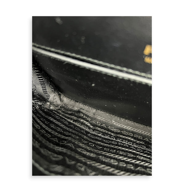 Cahier Belt Bag Black in Calfskin, Gold hardware