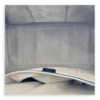 GG Caleido Beige Ebony Duffle Bag in Coated Canvas, Silver hardware