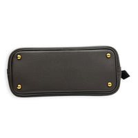 Bolide Mini Gris Etain Top Handle Bag in Evercolor, Gold hardware