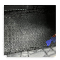 Lady Dior Top Handle Bag Medium Black in Patent Leather, Gold hardware