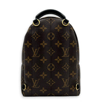 Palm Springs Backpack Mini Monogram in Monogram Coated Canvas, Gold hardware