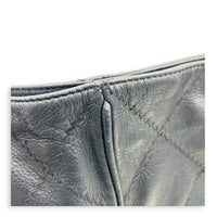 Ultra Stitch Blue (Retouched) Shoulder Bag in Calfskin, Silver hardware