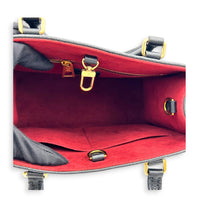 OnTheGo Tote Bag PM Black/Beige in Monogram Empreinte Leather, Gold hardware