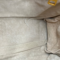 Galleria Orange Top Handle Bag in Woven Calfskin, Gold hardware
