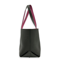 Duo Pink/Green Tote Bag in Calfskin