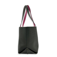 Duo Pink/Green Tote Bag in Calfskin