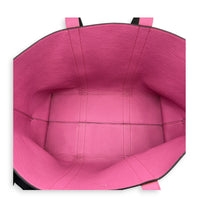 Duo Pink/Green Tote Bag in Calfskin