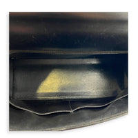 Sellier Kelly 32 Black Top Handle Bag in Box, Gold hardware