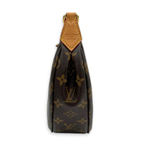 Looping Shoulder Bag Brown in Monogram Coated Canvas