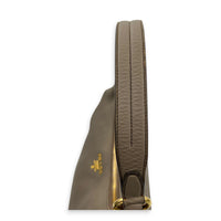 Logo Shoulder Bag Beige in Calfskin