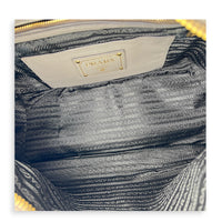 Logo Shoulder Bag Beige in Calfskin