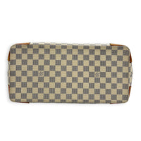 Hampstead Shoulder Bag MM Damier Azur, Gold hardware