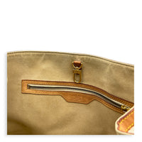 Hampstead Shoulder Bag MM Damier Azur, Gold hardware
