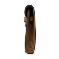 Kelly Depeches 25 Alezan Pouch in Togo, Palladium hardware