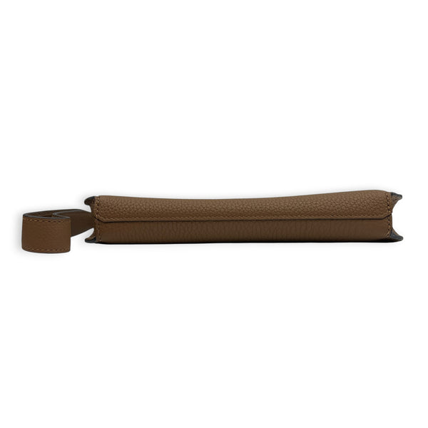 Kelly Depeches 25 Alezan Pouch in Togo, Palladium hardware