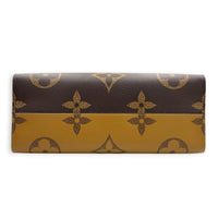 OnTheGo Top Handle Bag MM Brown in Coated Canvas