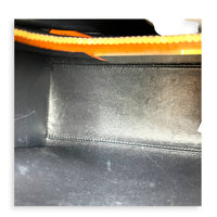 Lady Dior Top Handle Bag Medium Orange in Lambskin, Gold hardware