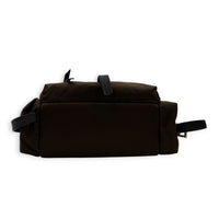 Re-Nylon Crossbody Bag Brown in Nylon, Gold hardware