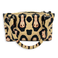 Nightingale Top Handle Bag Multi-colour in Calfskin, Silver hardware
