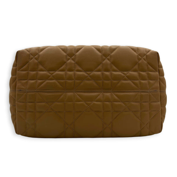 Toujours Tote Bag Medium Warm Taupe in Lambskin, Gold hardware