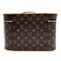 Nice Monogram Vanity Bag in Monogram Coated Canvas, Gold hardware