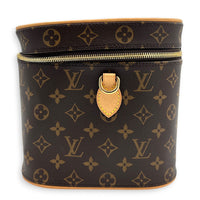 Nice Monogram Vanity Bag in Monogram Coated Canvas, Gold hardware