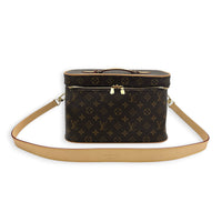 Nice Monogram Vanity Bag in Monogram Coated Canvas, Gold hardware