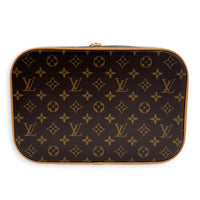 Nice Monogram Vanity Bag in Monogram Coated Canvas, Gold hardware