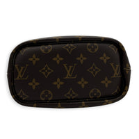 Neverfull Inside Out BB Brown Top Handle Bag in Monogram Coated Canvas, Gold hardware