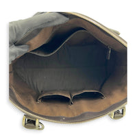 Guccissima Top Handle Bag Black in Calfskin, Silver hardware