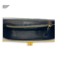 Monogram All Over Shoulder Bag Beige in Canvas, Gold hardware