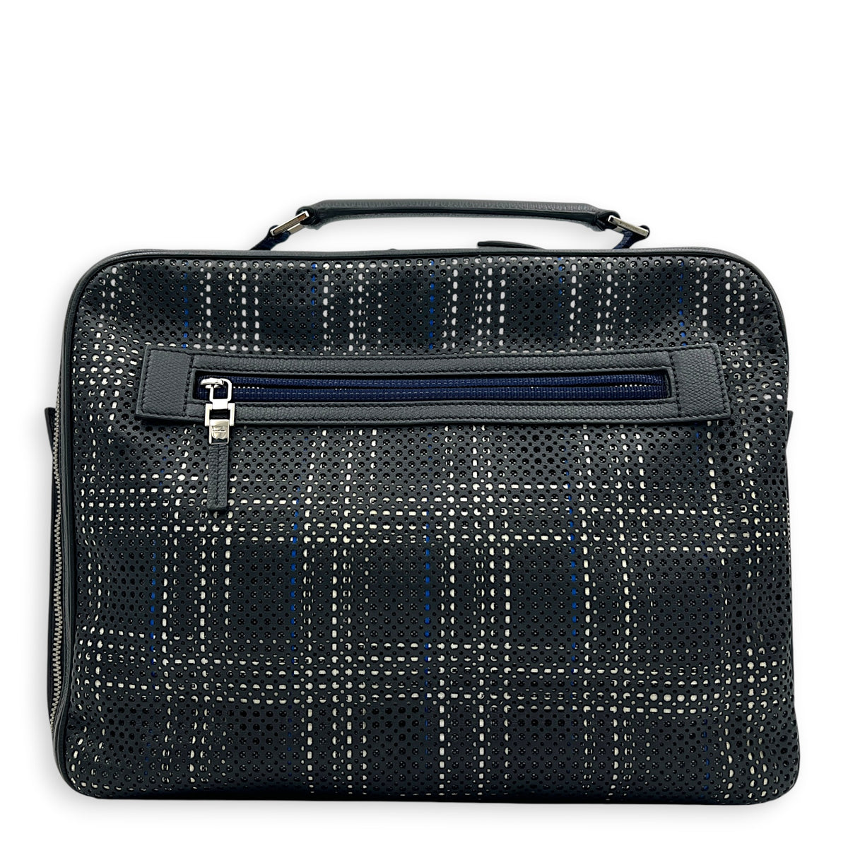 DiorTravel Messenger Black in Calfskin, Silver hardware