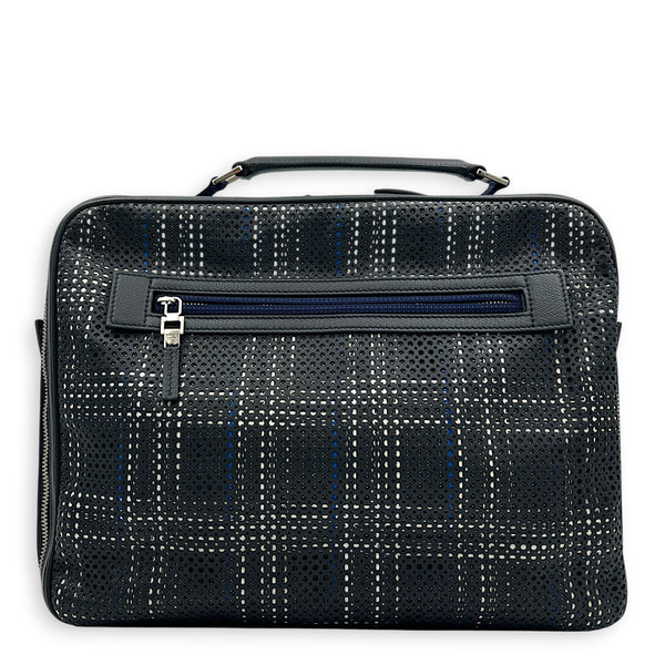 DiorTravel Messenger Black in Calfskin, Silver hardware
