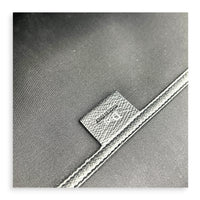 DiorTravel Messenger Black in Calfskin, Silver hardware