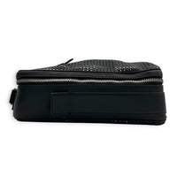 DiorTravel Messenger Black in Calfskin, Silver hardware
