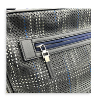 DiorTravel Messenger Black in Calfskin, Silver hardware