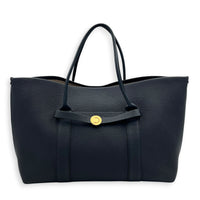 Ghiera Tote Bag Blue in Calfskin, Gold hardware