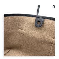 Ghiera Tote Bag Blue in Calfskin, Gold hardware