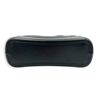 Gabrielle Shoulder Bag Black in Calfskin, Mixed hardware