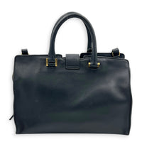 Chyc Top Handle Bag Black in Calfskin, Gold hardware