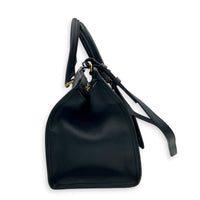 Chyc Top Handle Bag Black in Calfskin, Gold hardware