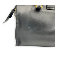 Chyc Top Handle Bag Black in Calfskin, Gold hardware