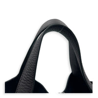 Picotin 18 Prunoir Top Handle Bag in Clemence, Palladium hardware