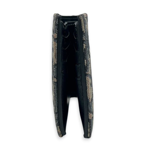 Oblique Wallet Beige and Black Dior Oblique Jacquard in Jacquard