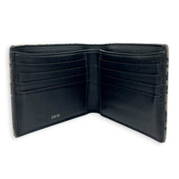 Oblique Wallet Beige and Black Dior Oblique Jacquard in Jacquard